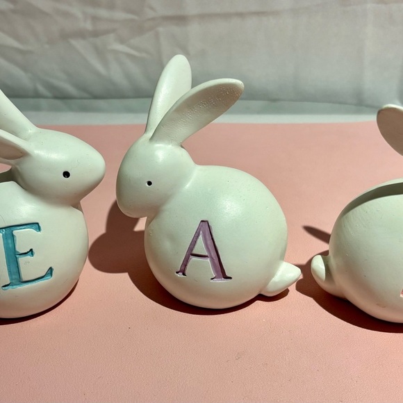 Other - Easter Bunny Figurines Set